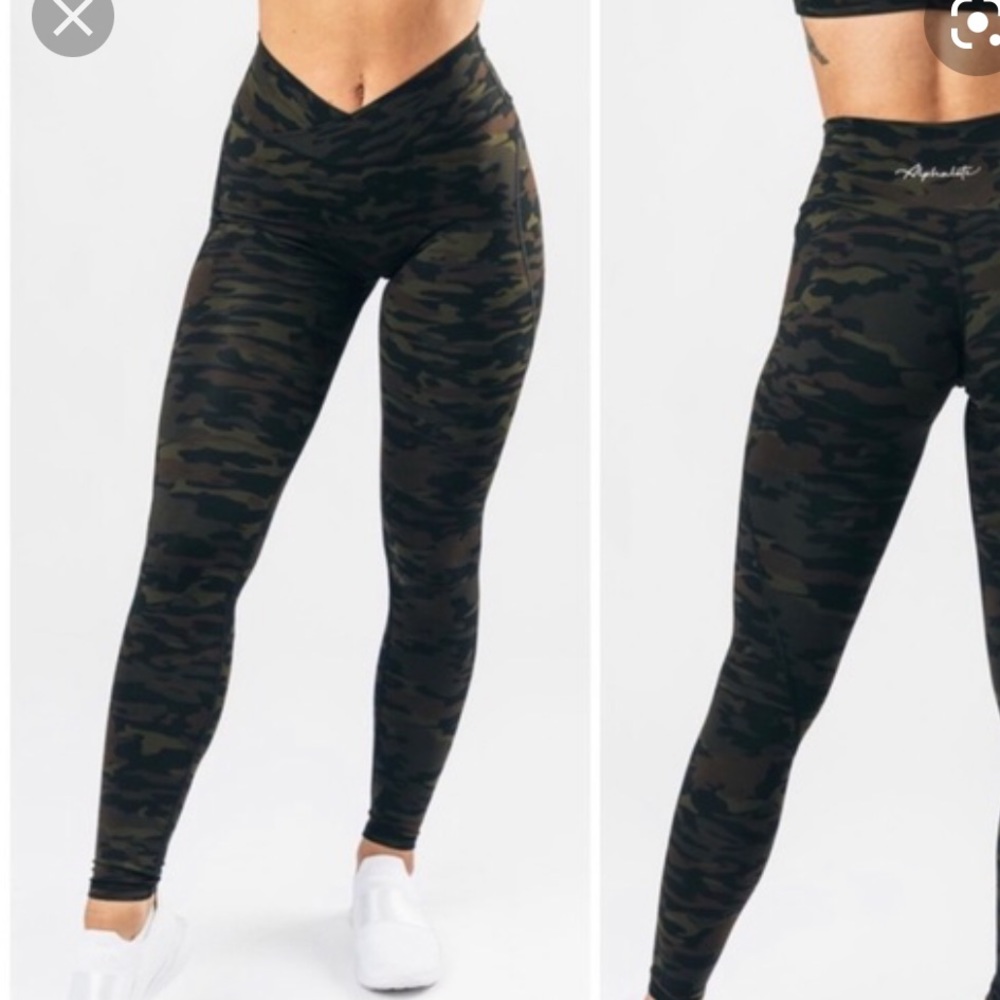 Alphalete Dark Camo Surface Power Leggings